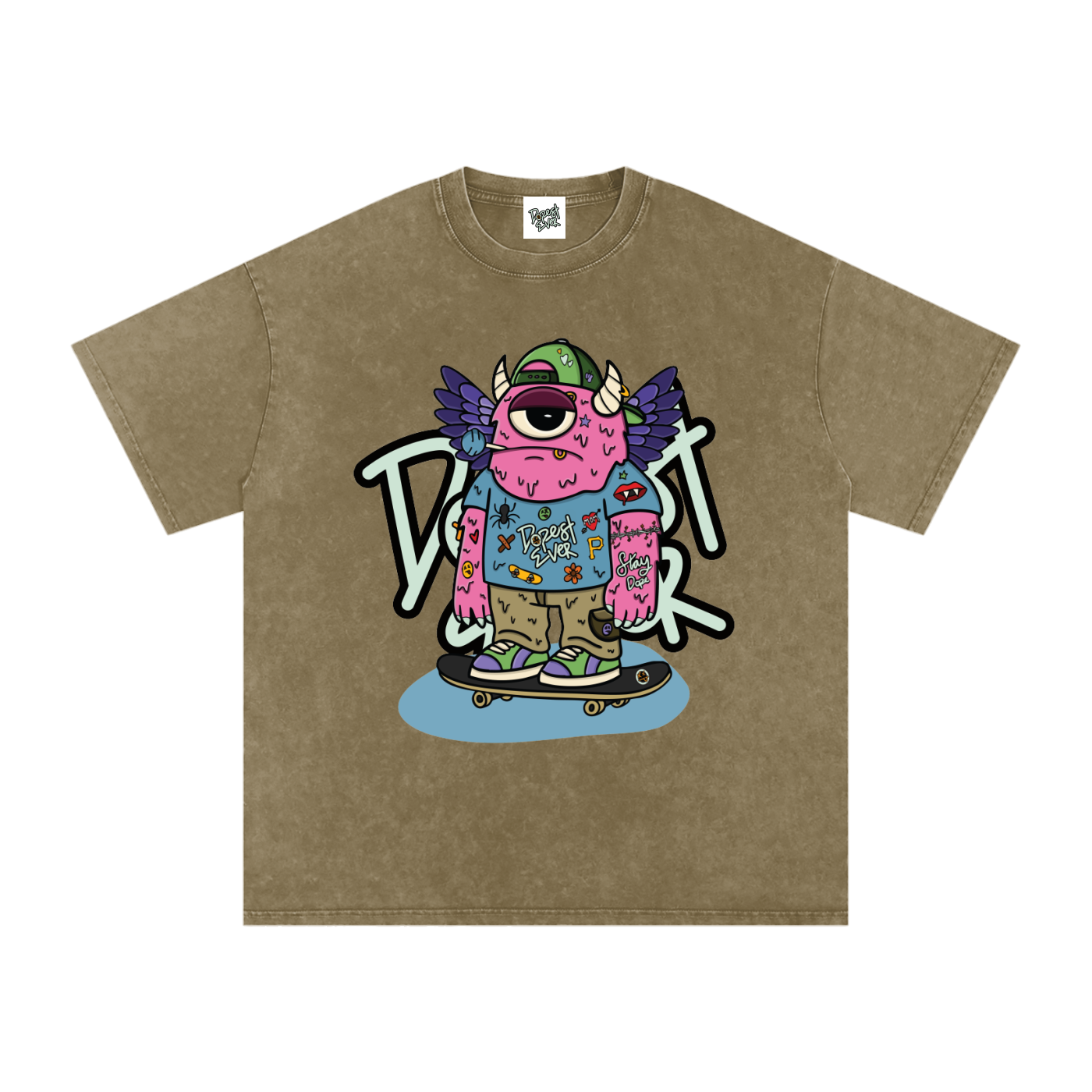 POPZ Oversized Cotton T-Shirt
