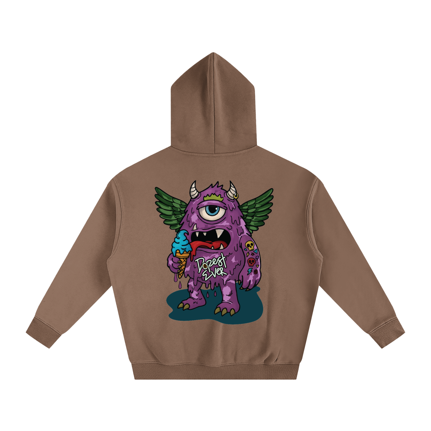 Dripz Oversize Fleeced Hoodie