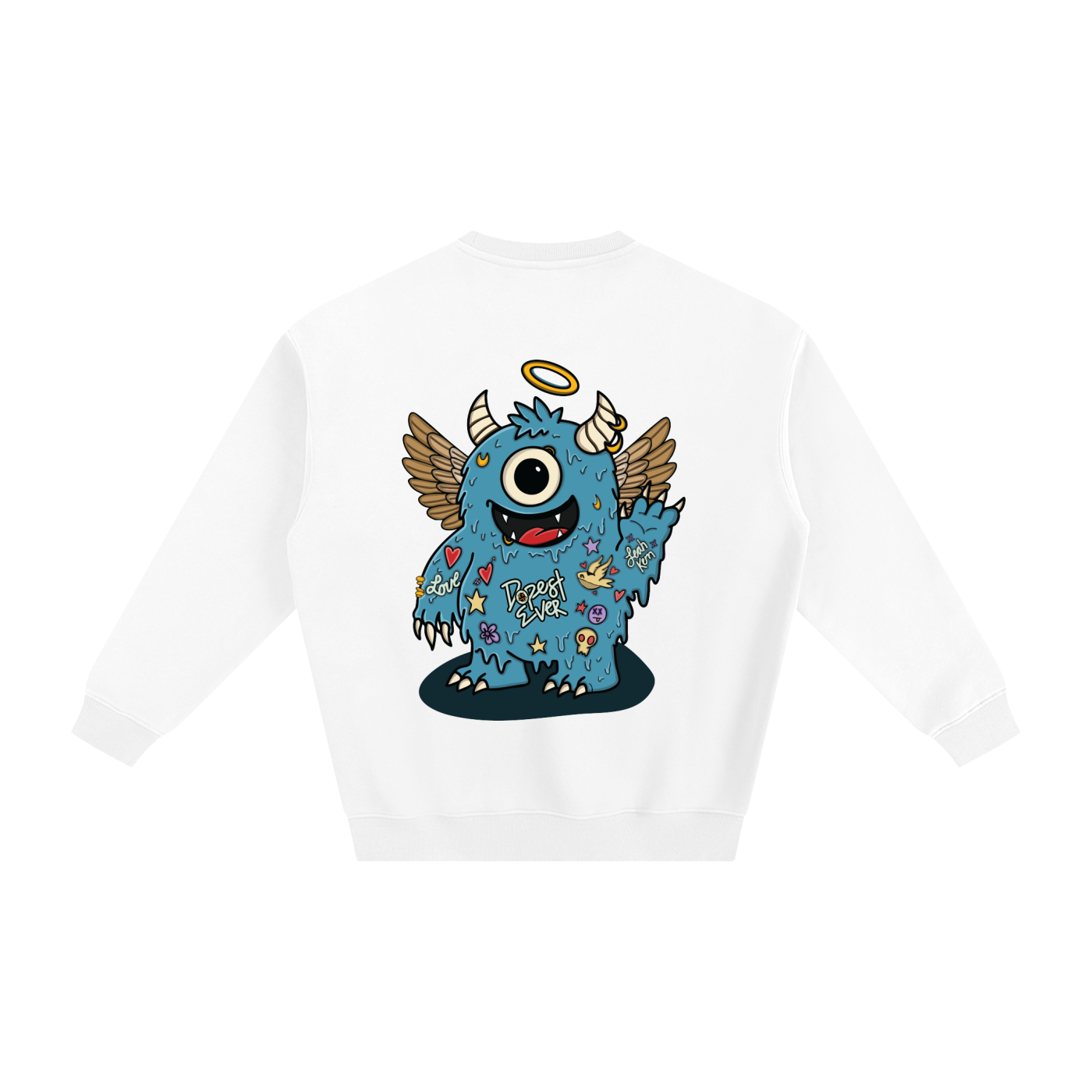 Freak Wave Fleeced Sweatshirt