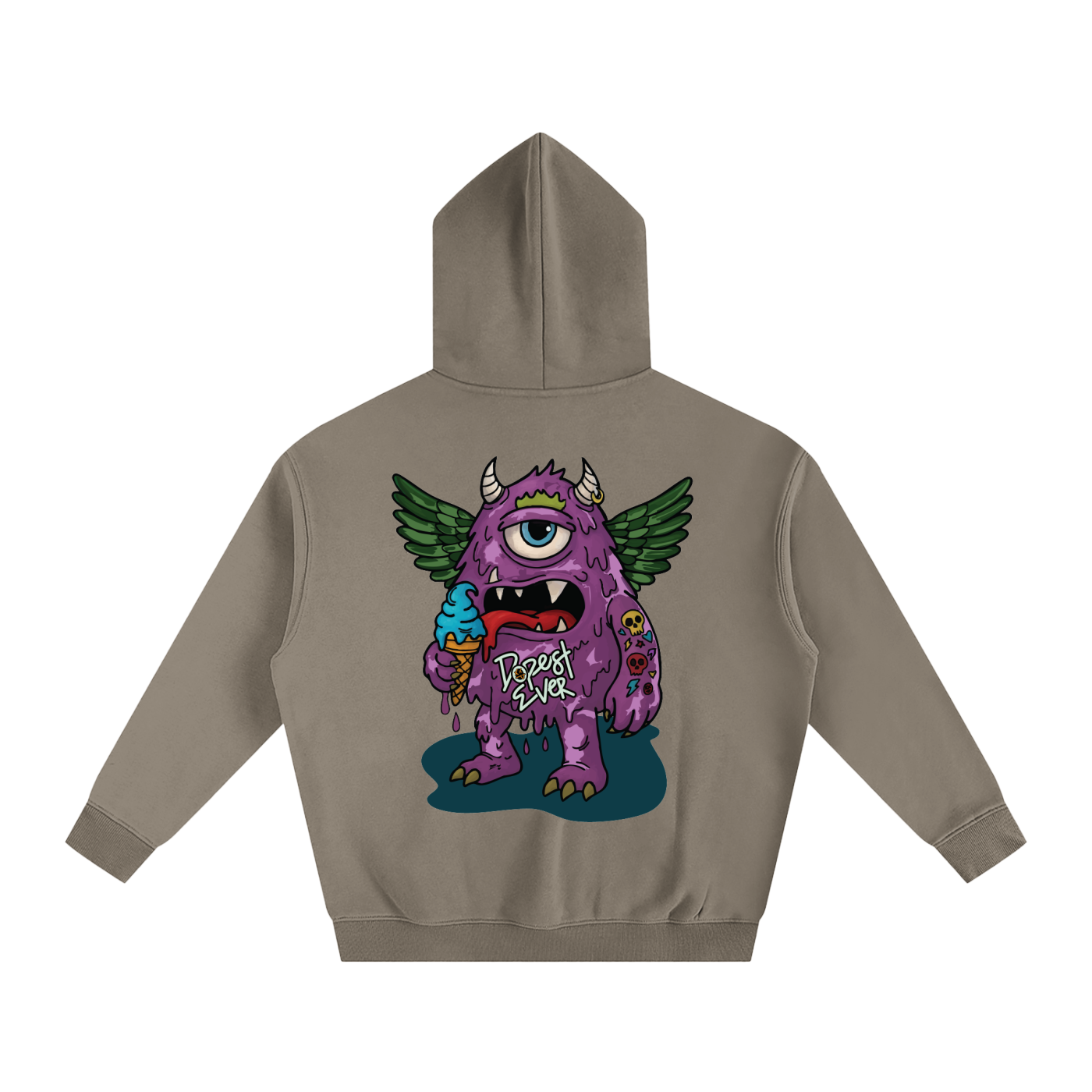 Dripz Oversize Fleeced Hoodie