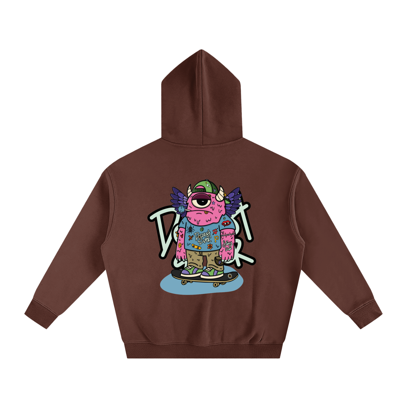 POPZ Oversize Fleeced Hoodie
