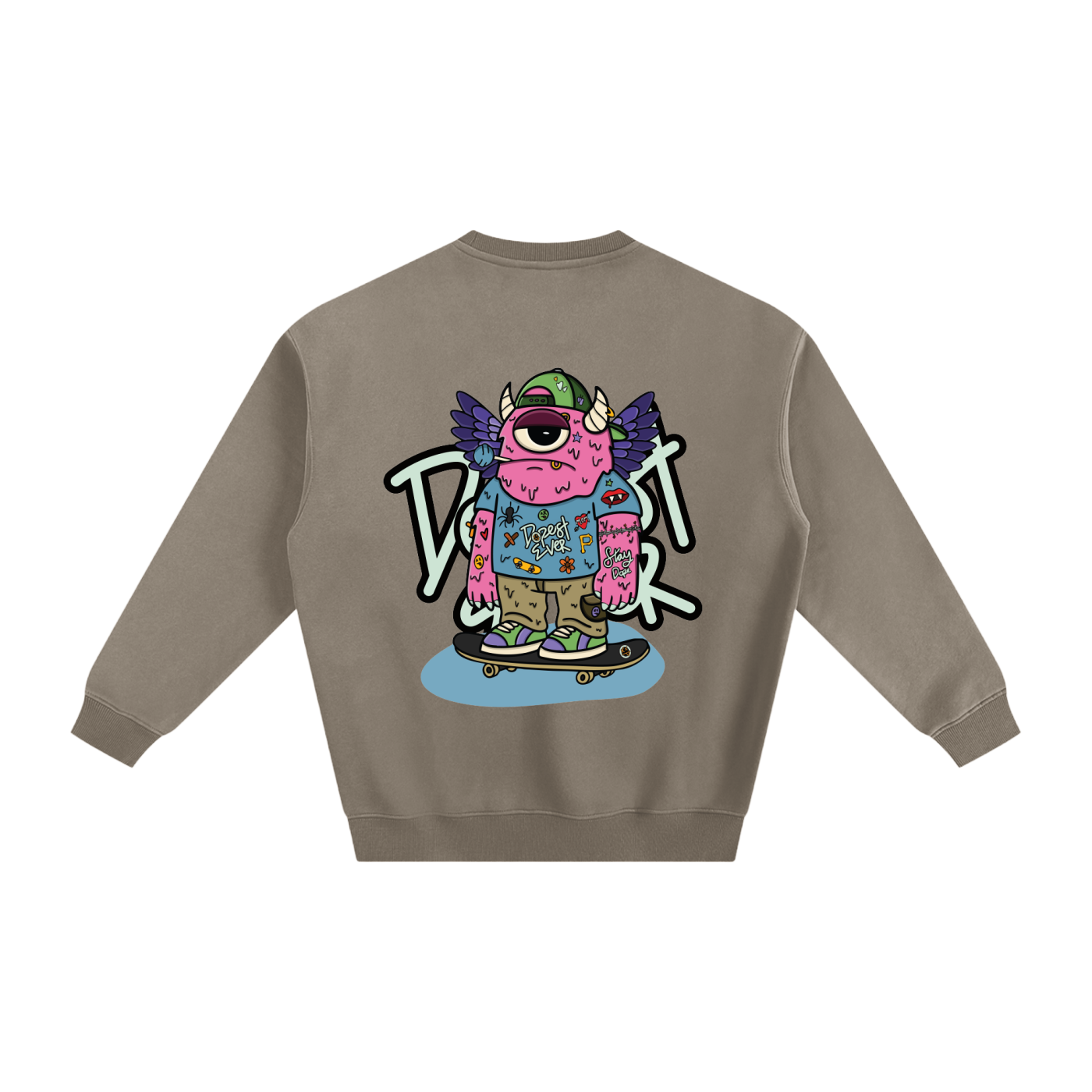 POPZ Fleeced Sweatshirt