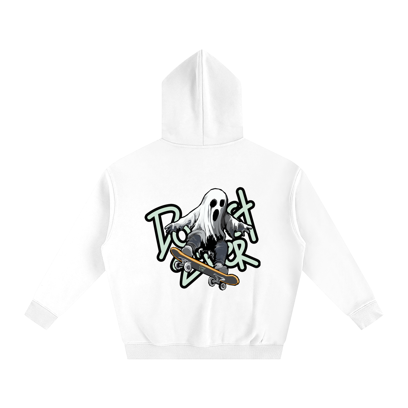 'Ghost Rider' Oversize Fleeced Hoodie