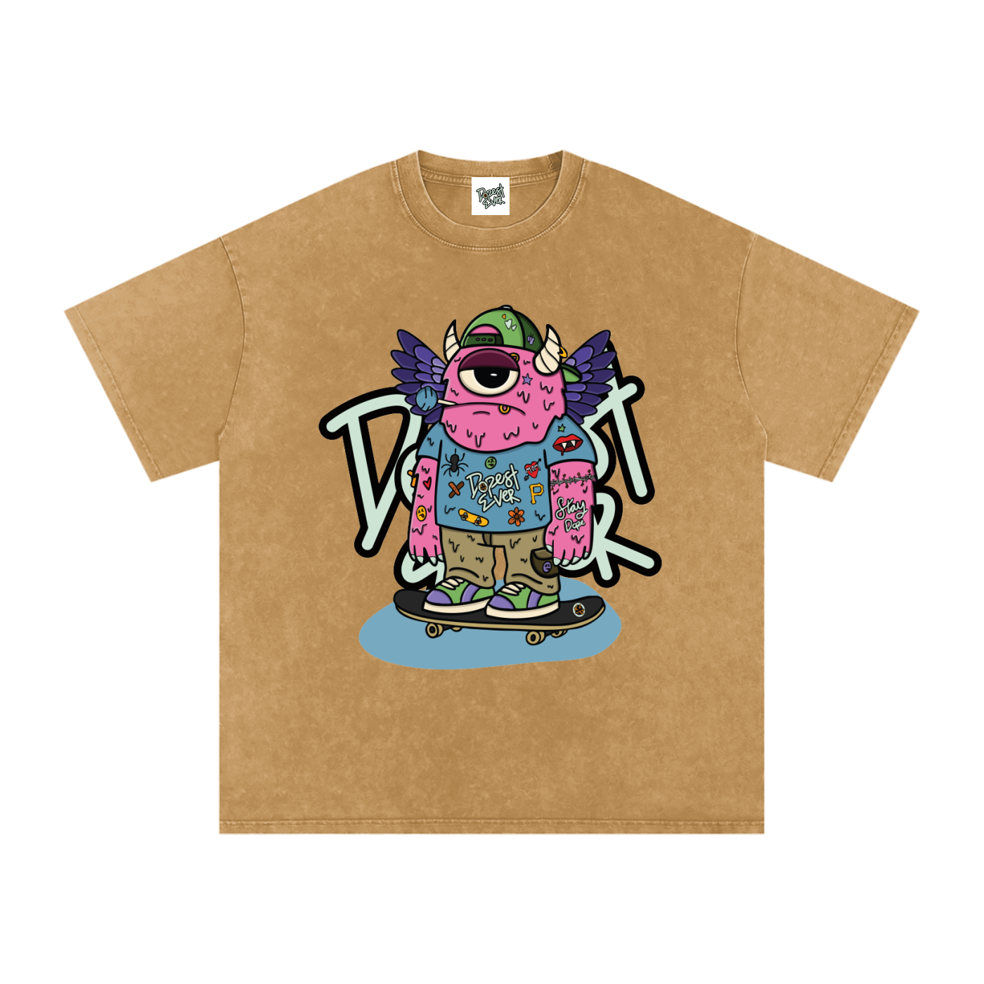 POPZ Oversized Cotton T-Shirt