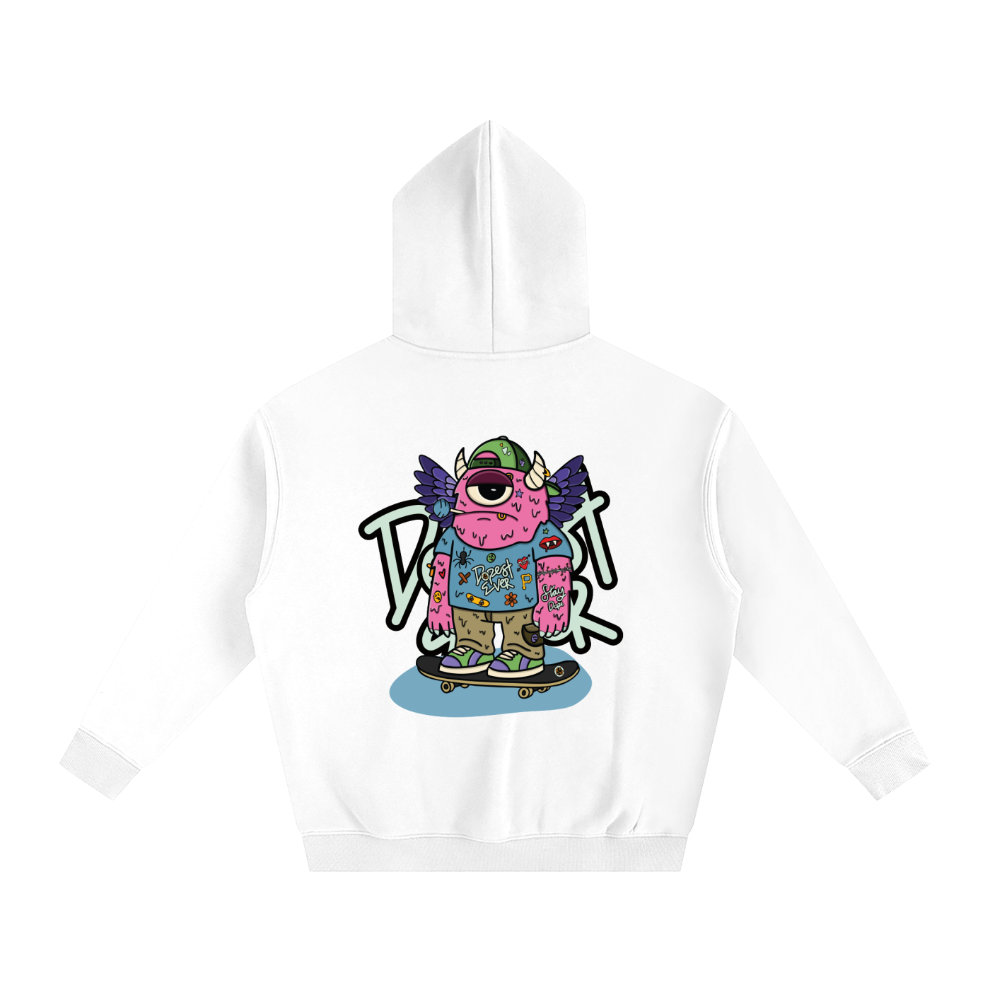 POPZ Oversize Fleeced Hoodie