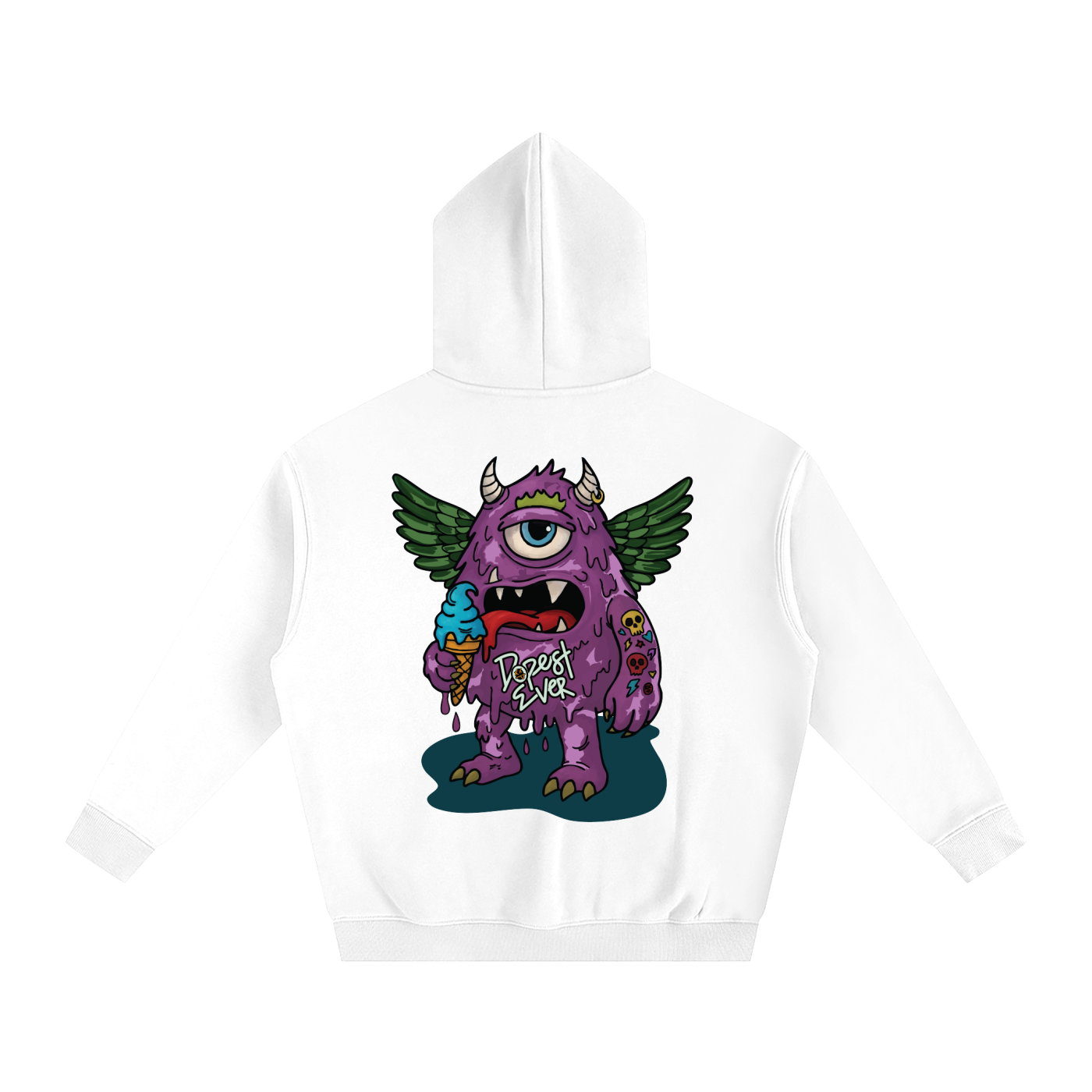 Dripz Oversize Fleeced Hoodie