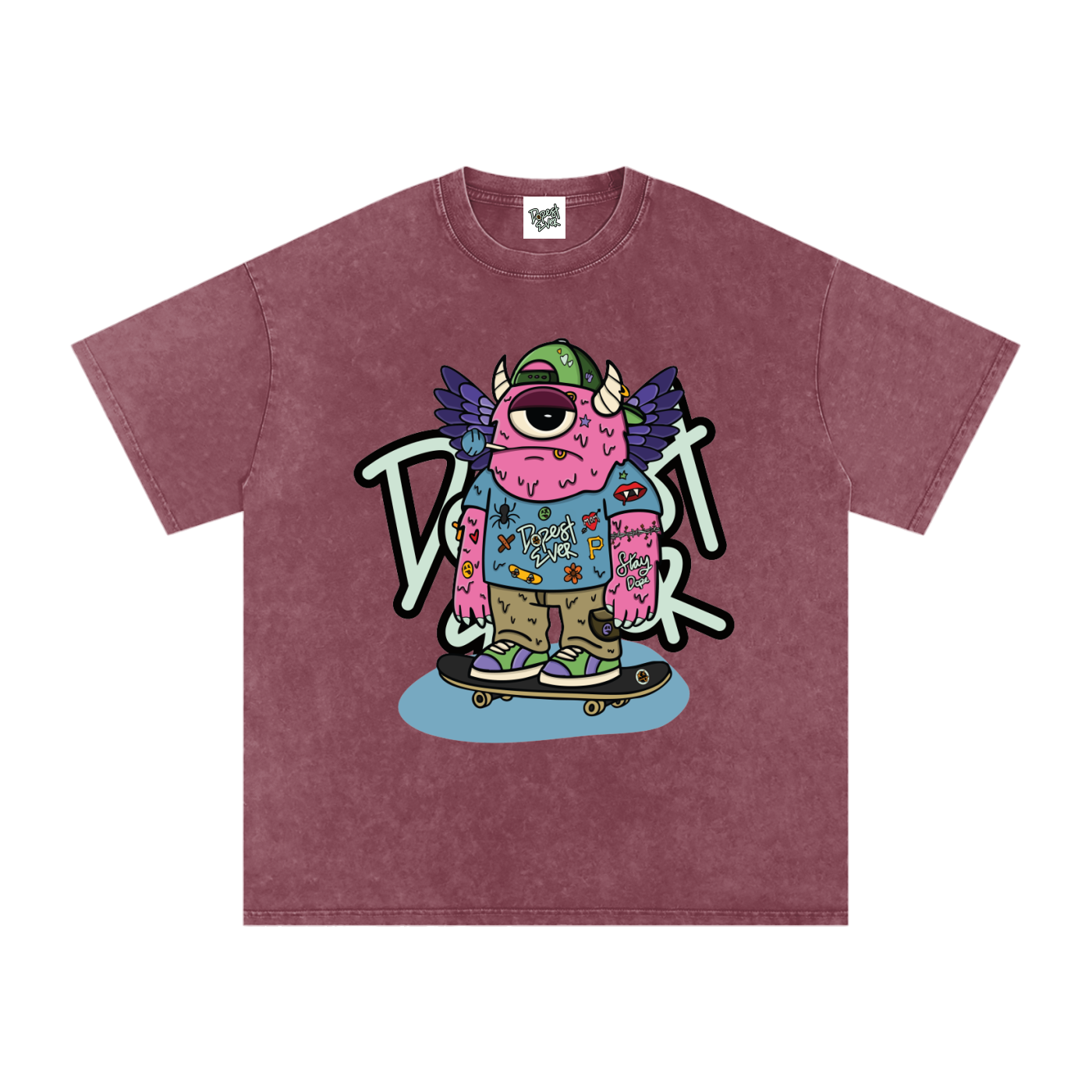 POPZ Oversized Cotton T-Shirt