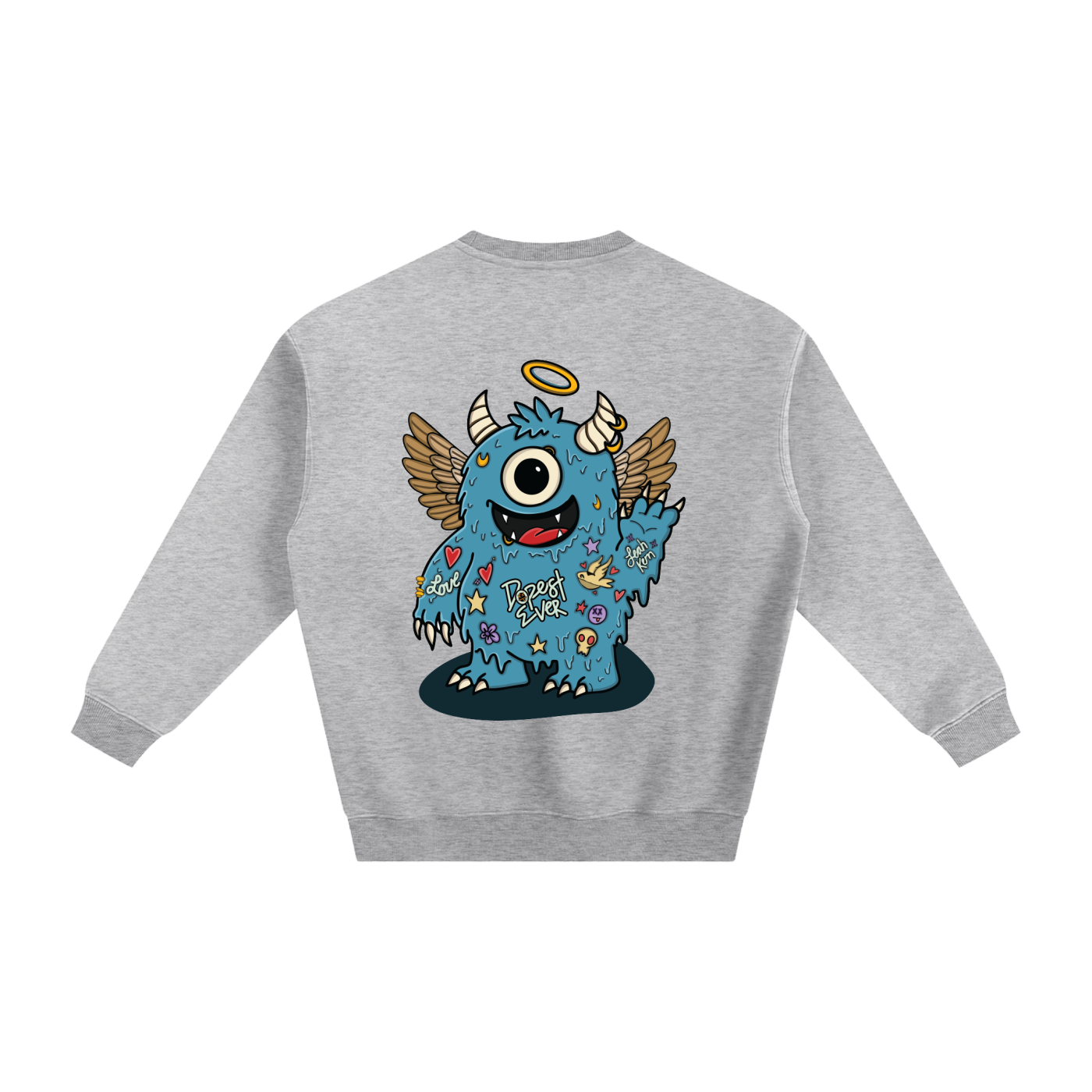Freak Wave Fleeced Sweatshirt