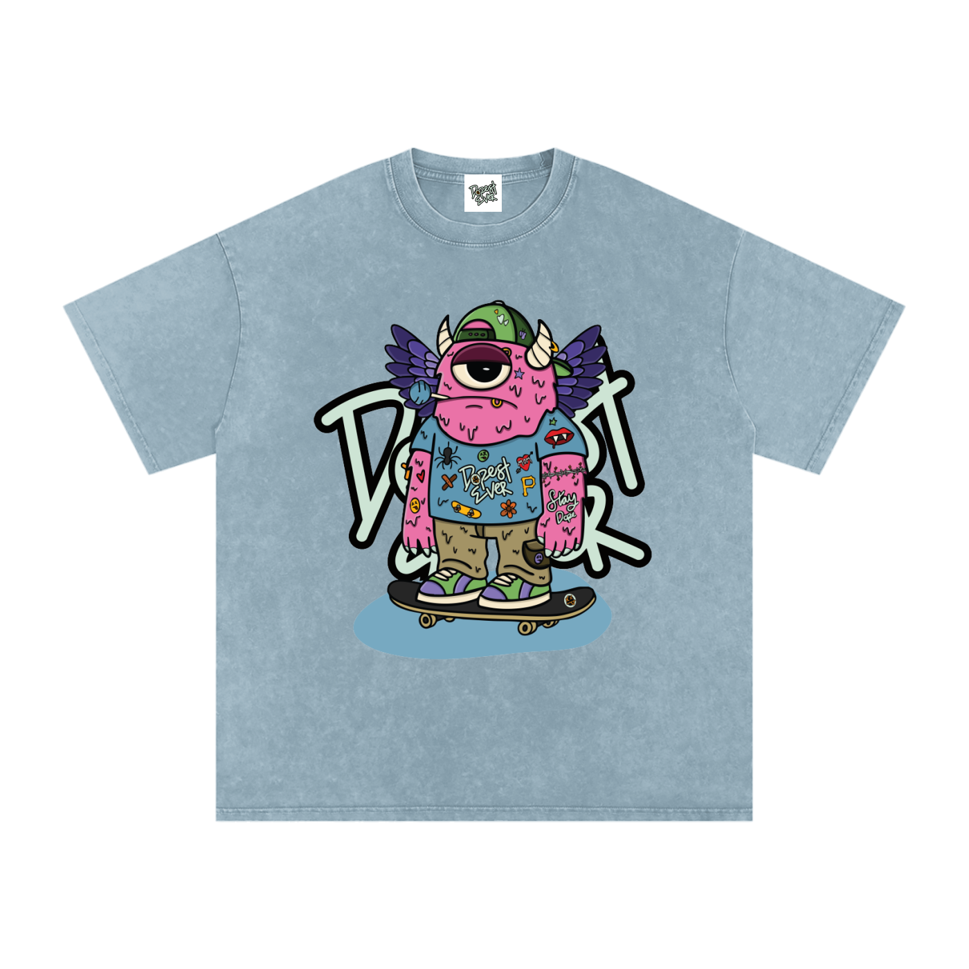 POPZ Oversized Cotton T-Shirt