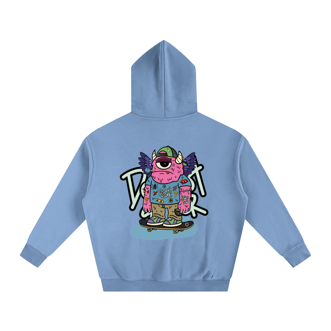 POPZ Oversize Fleeced Hoodie