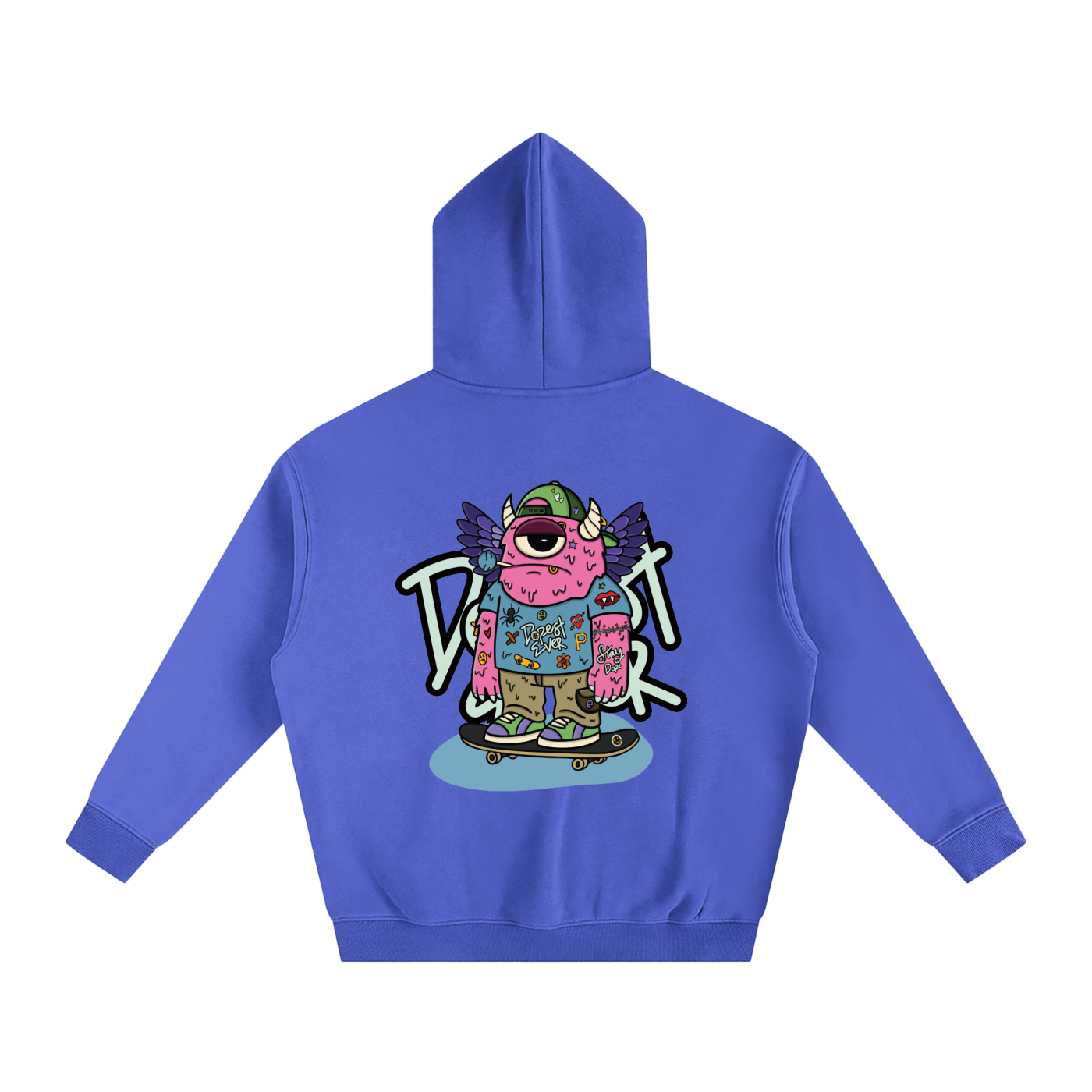POPZ Oversize Fleeced Hoodie