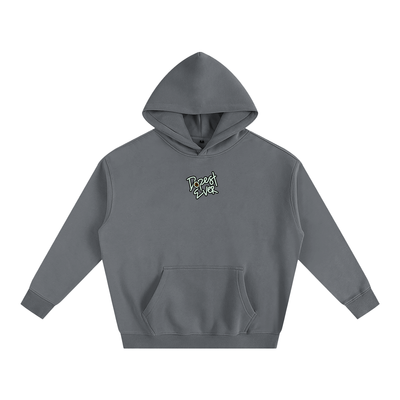 'Ghost Rider' Oversize Fleeced Hoodie
