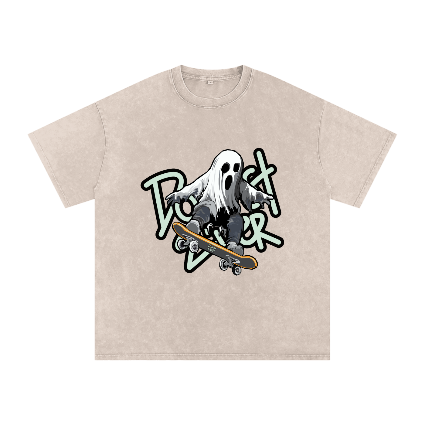 Ghost Rider Oversized Cotton T-Shirt