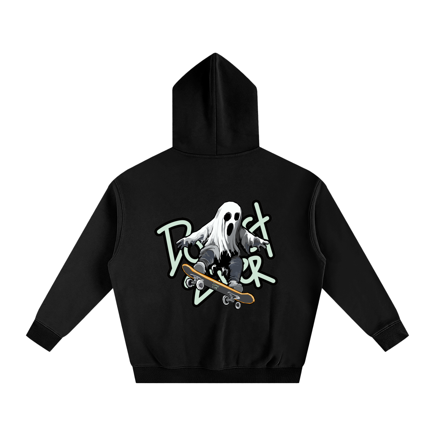 'Ghost Rider' Oversize Fleeced Hoodie