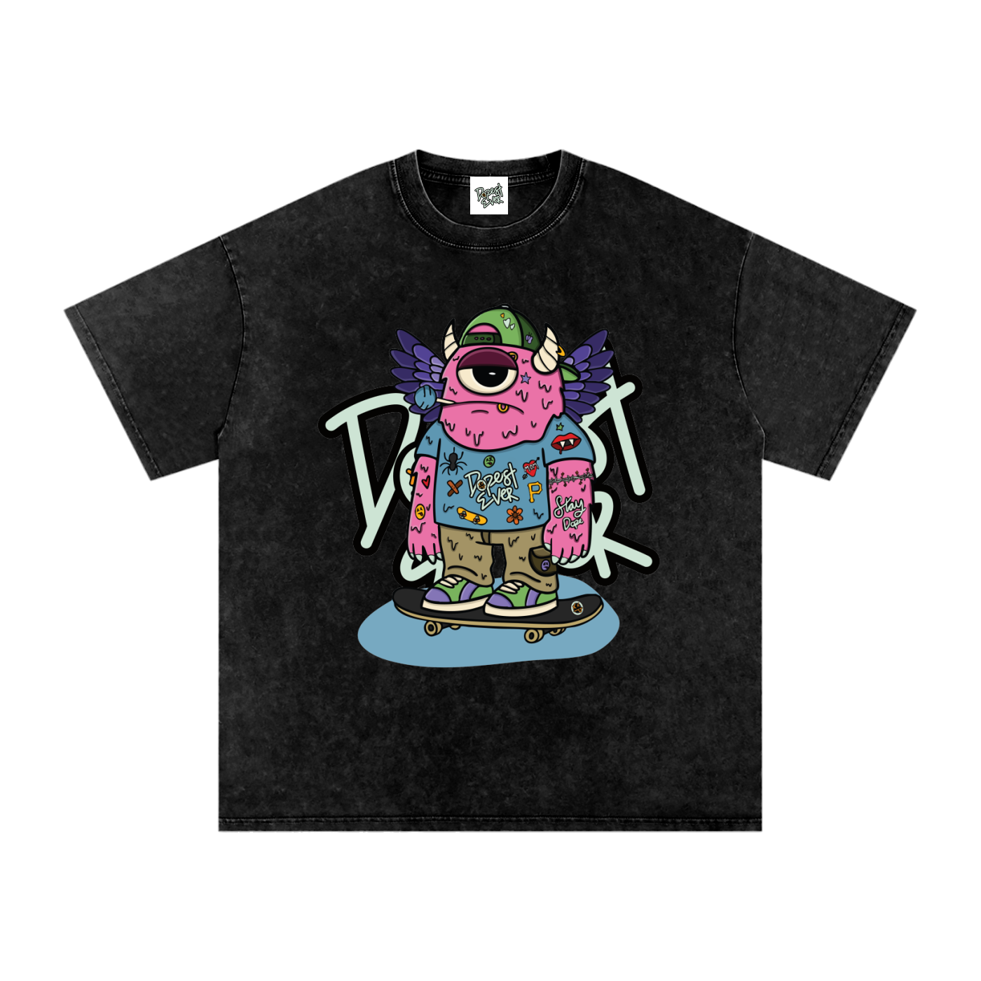 POPZ Oversized Cotton T-Shirt