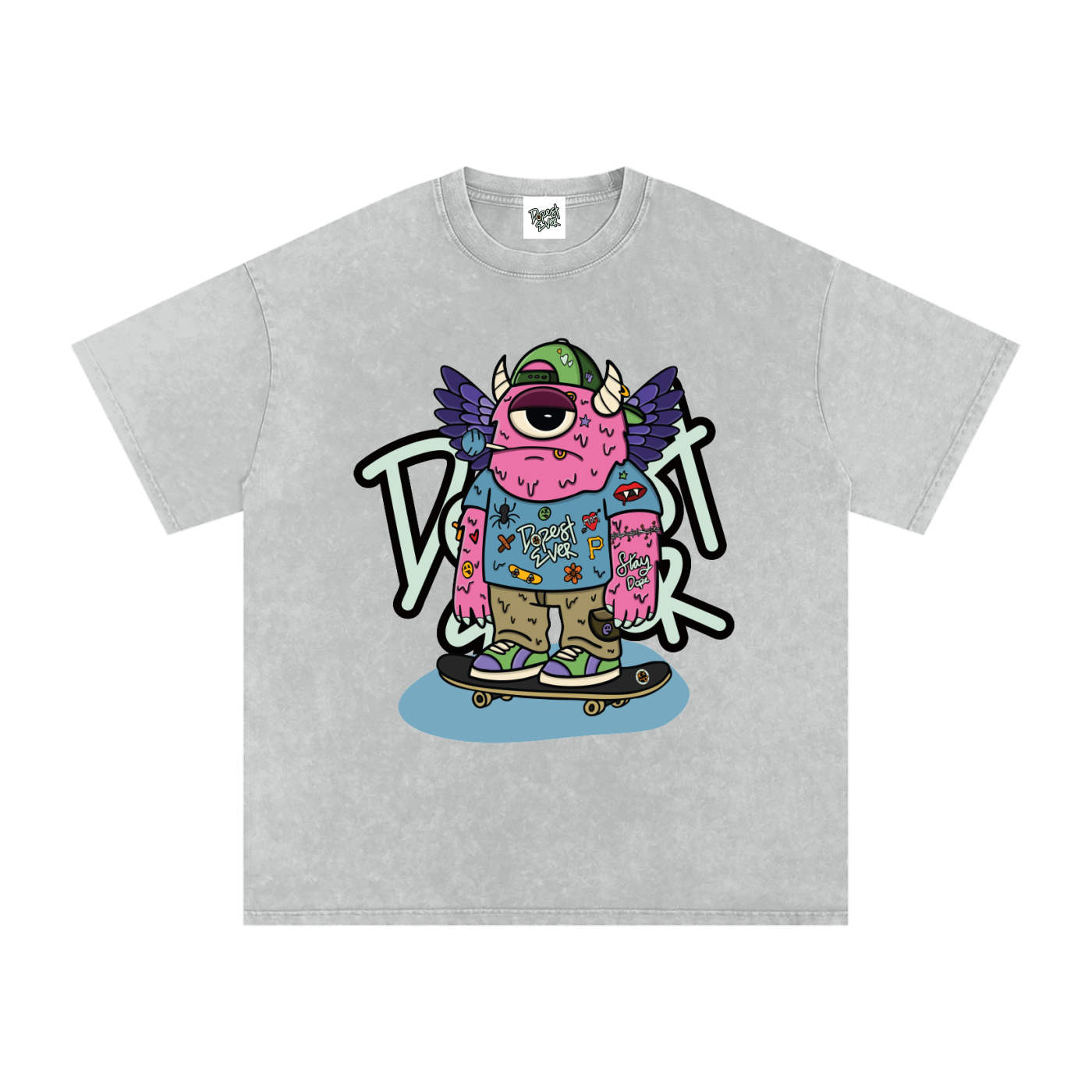 POPZ Oversized Cotton T-Shirt
