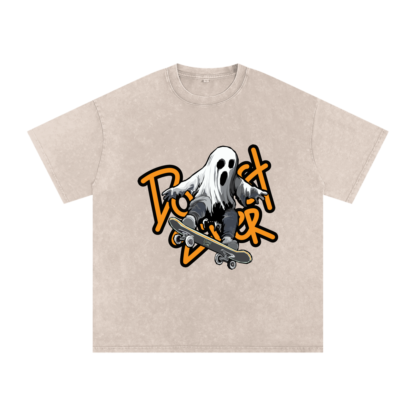 Ghost Rider Oversized Cotton T-Shirt