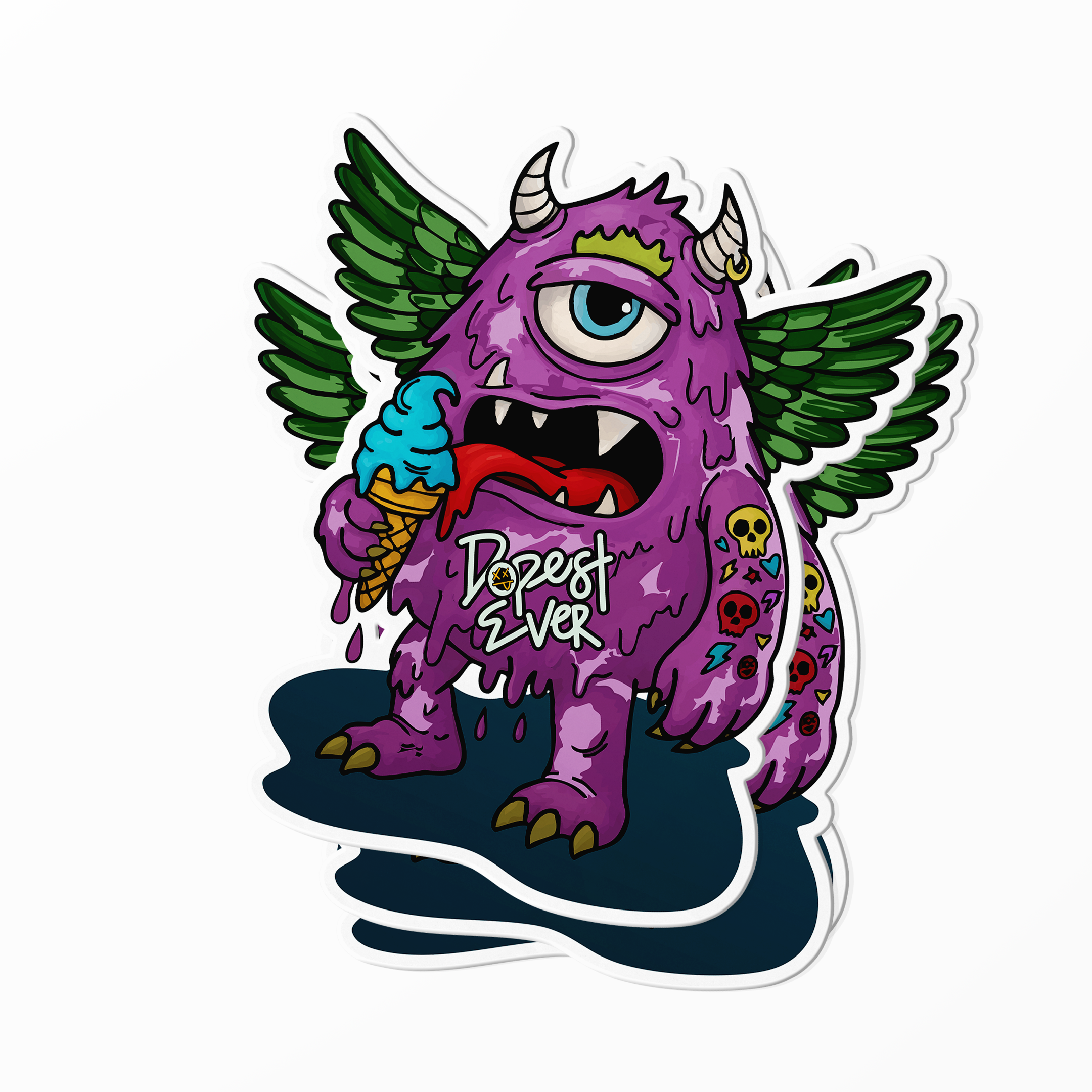 Dripz Die-Cut Sticker