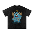 Freak Wave Oversized Cotton T-Shirt